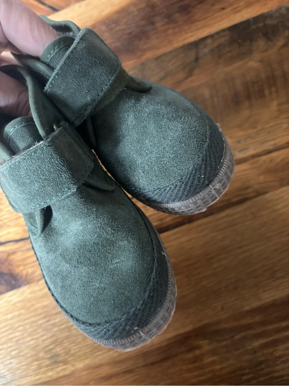 Cienta Kids Shoes boots green 26 (US 9.5)